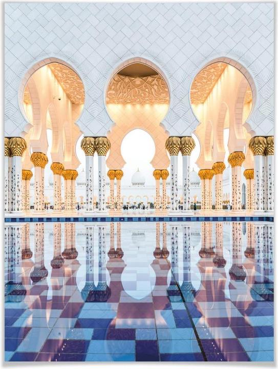 Image du produit Trenddeko Mosquée Sheikh Zayed à Abu Dhabi (30 x 40 cm)