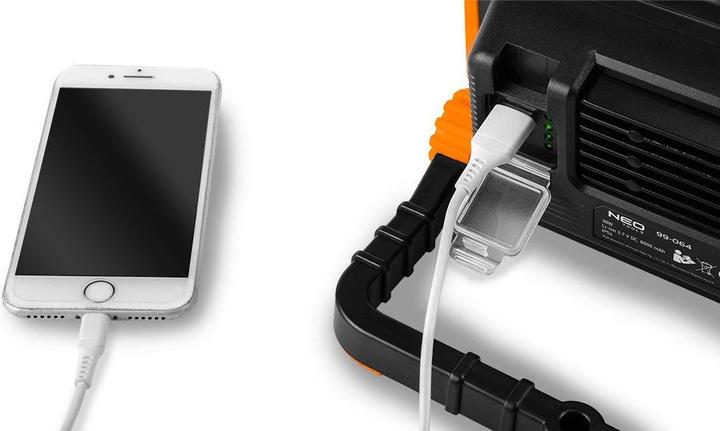 Actual product image Neo 3000 lm SMD LED rechargeable spotlight (3000 lm)