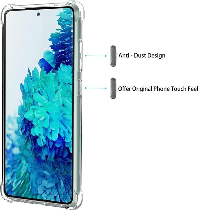 Produktbild Screenguard Samsung Galaxy S20 FE Hülle Crystal Soft Airbag Bumper (Samsung Galaxy S20 FE)