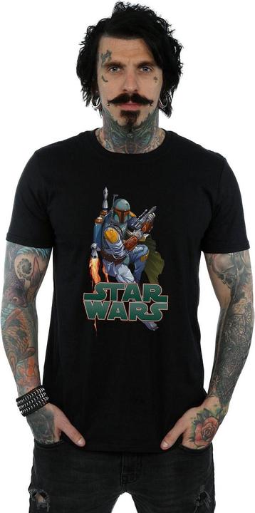 Produktbild Star Wars Boba Fett Fired Up TShirt (M)