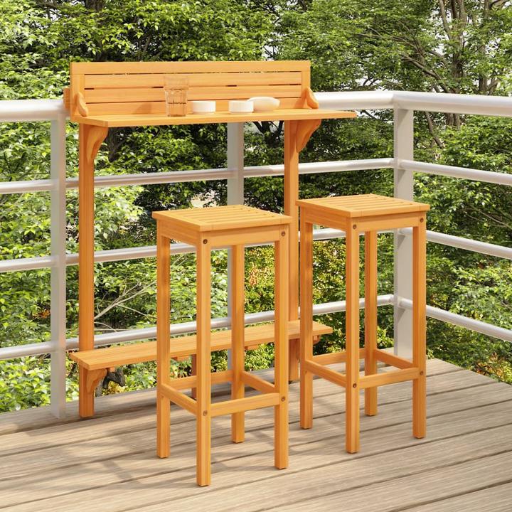 Produktbild vidaXL Balkon Bar Set