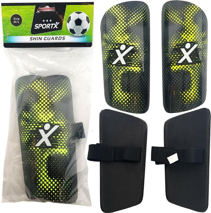 Produktbild Sport X SportX Schienbeinschoner Grun / Schwarz (M, L)