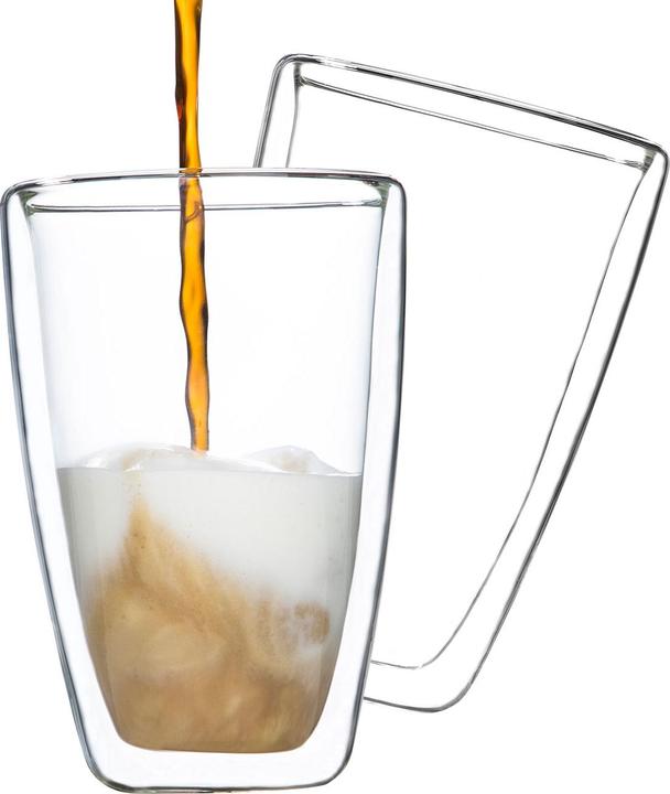 Actual product image Fs-Star Latte Macchiato Glass Set of 2 Double Walled (400 ml, 2 x)