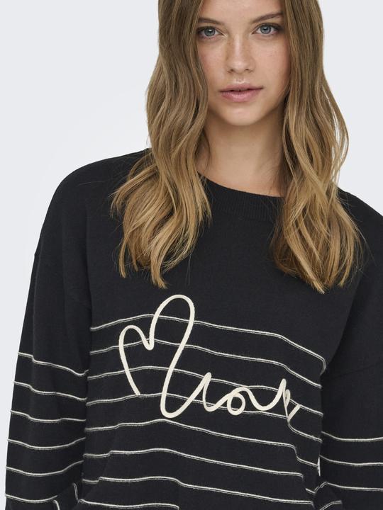 Produktbild Only Onlsigne Life Ls Text Detai Oneck Cc Knt (M)