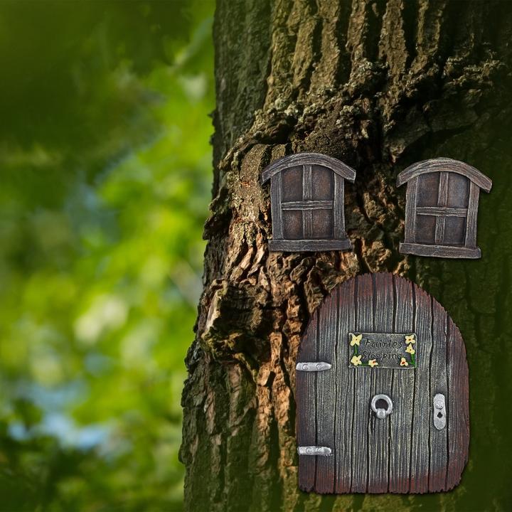 Actual product image Relaxdays Fairy door