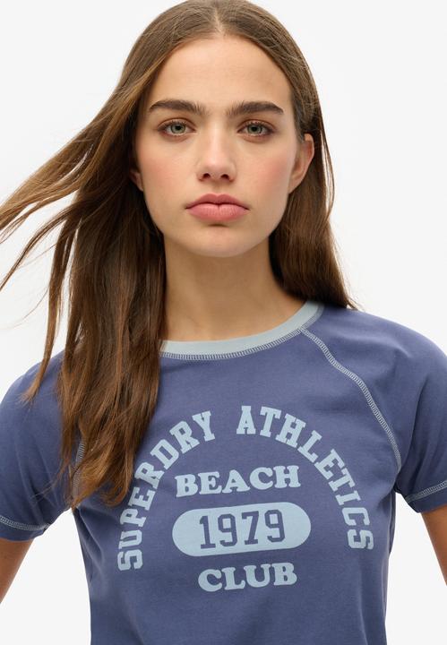Produktbild Superdry Athletic Raglan-T-Shirt mit Grafik (12XL)