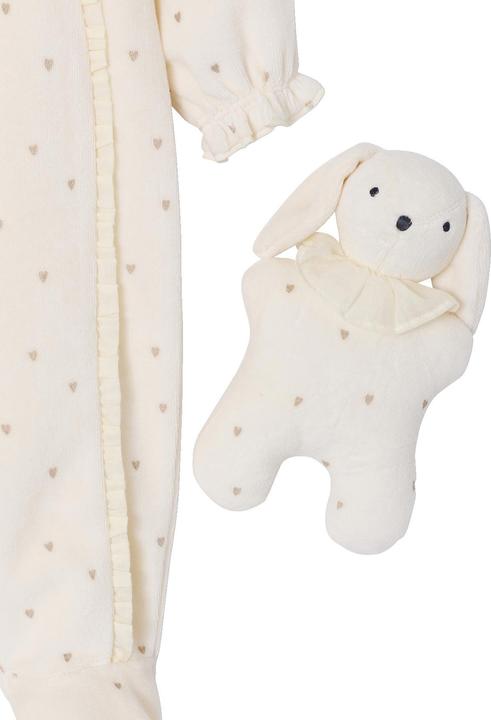 Actual product image Vertbaudet Baby Schlafanzug und Kuscheltier-Set aus Samt, Geschenkbox zur Geburt (68)