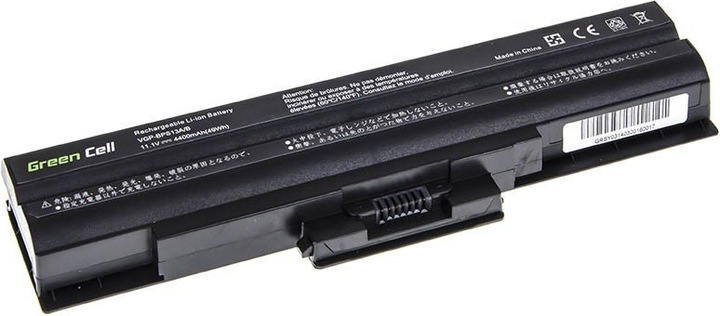 Produktbild GreenCell SY03 - Akku - Sony - VAIO VGN-FW PCG-31311M VGN-FW21E (6 Zellen, 4400 mAh)