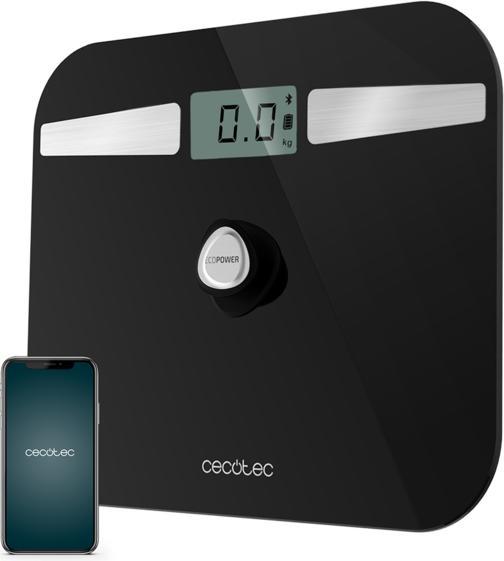 Produktbild Cecotec Surface Precision EcoPower 10200 Smart Healthy Black Bathroom Scale with High Security Tempered Glas (180 kg)