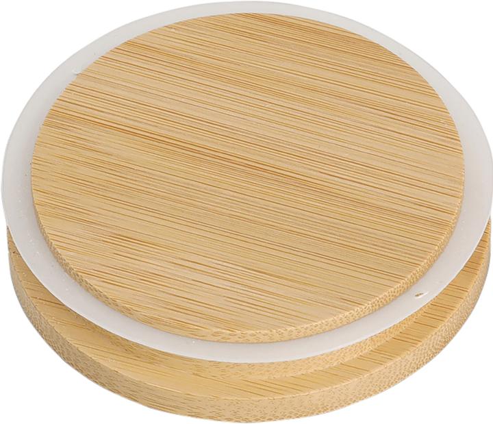 Image du produit Zeller Present Bocal à provisions Lemon avec couvercle bambou ø 9x22.5 cm (1.15 l)