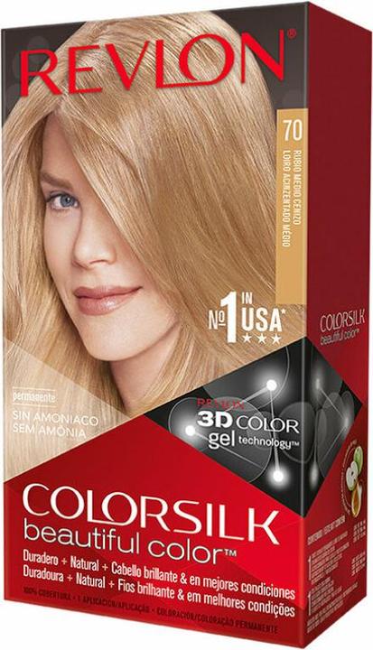 Immagine prodotto Revlon Professional Inchiostro COLORSILK #70-rubio medio ceniza (70)