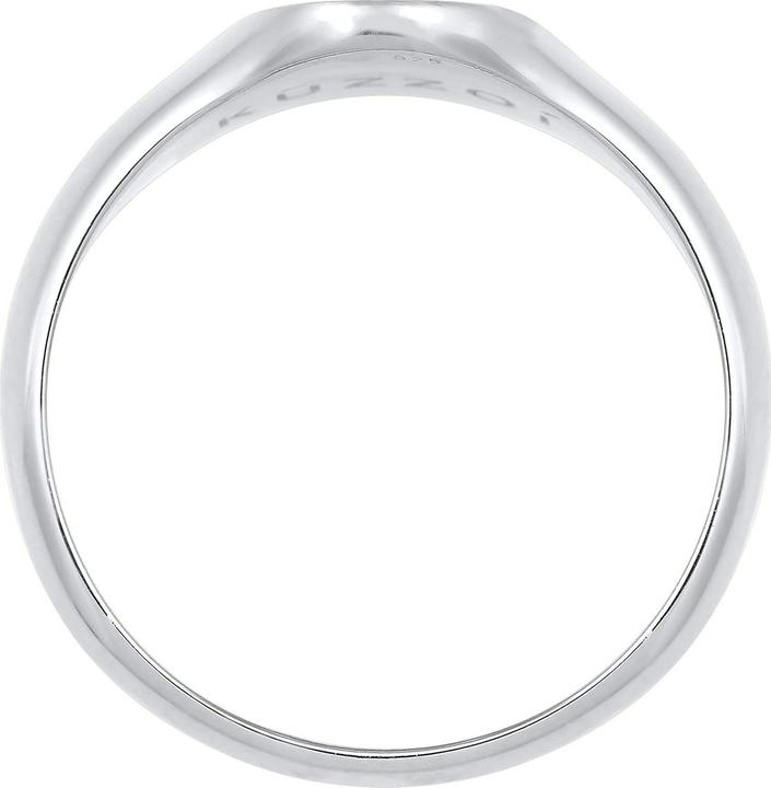 Immagine prodotto Kuzzoi Anello Basic Cool Signet Ring Uomo Argento 925 opaco (62, 925 Argento)
