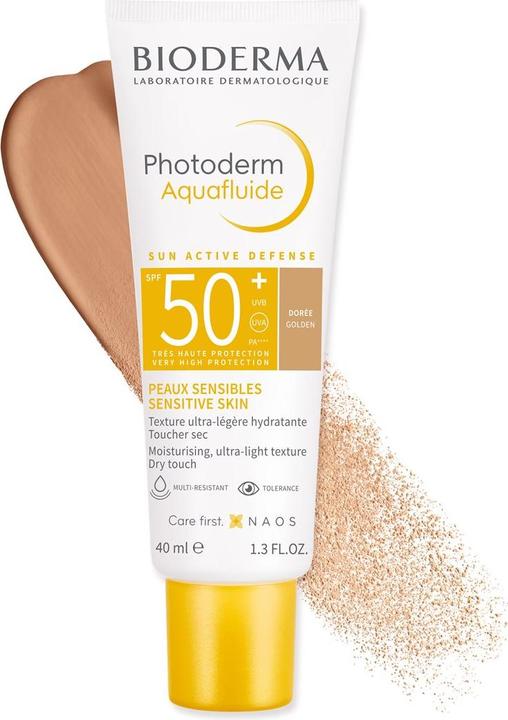 Actual product image Bioderma Photoderm Aquafluid SPF50+ (Sun cream face, Suntan cream, SPF 50+, 40 ml)