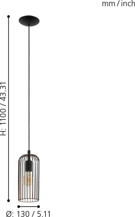 Actual product image EGLO Roccamena (E27)