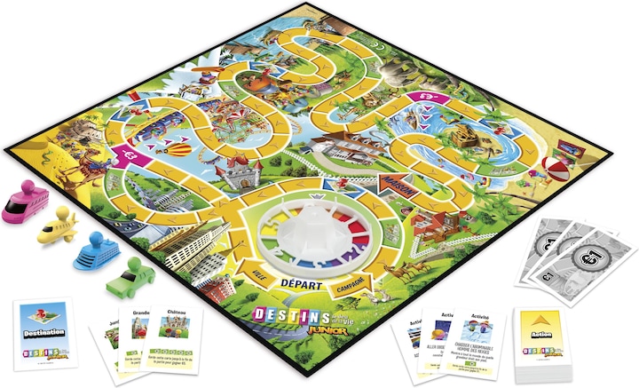 Actual product image Hasbro Gaming The game of life Junior (French)