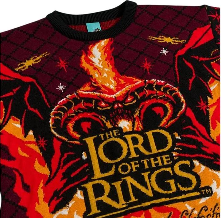 Produktbild Lord of the rings One Ring To Rule Them All Pullover weihnachtliches Design (XXL)