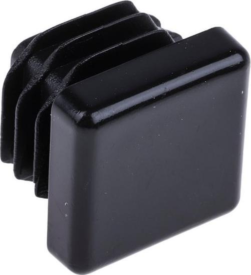 RS PRO Rohrstopfen, quadratisch Schwarz