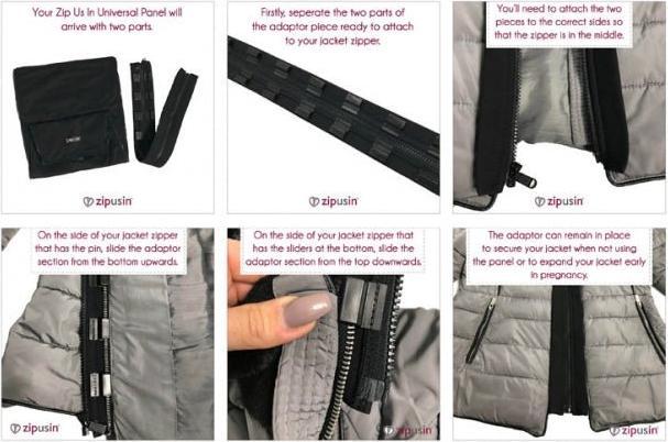 Produktbild Zip Us In Panel with universal adaptor (One Size)