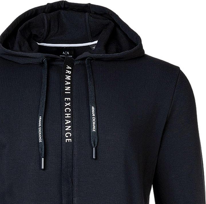 Actual product image Armani Exchange Sweat Jacket Sporty Comfortable Fit - 12845 (L)