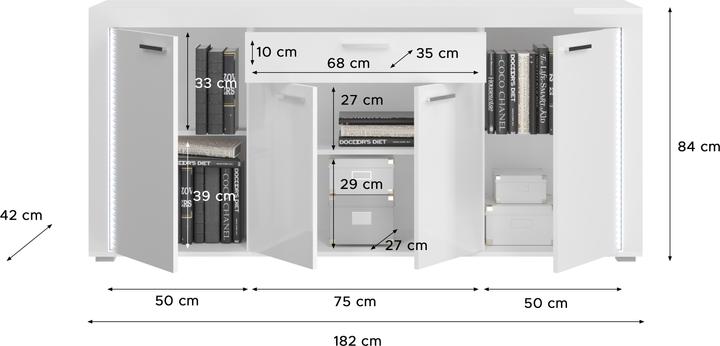 Actual product image Xonox Home Skylight (332 x 42 x 202 cm)