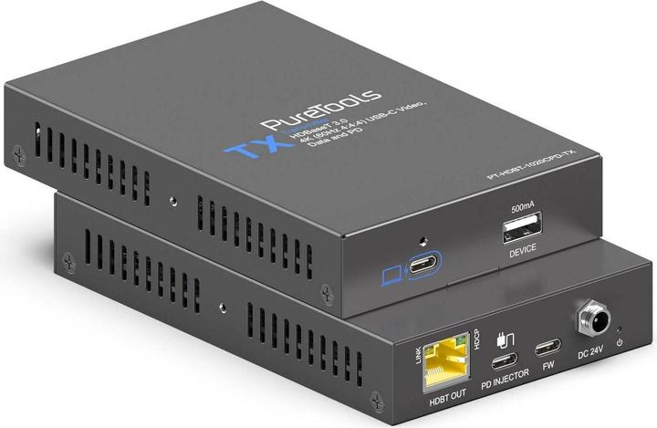 Produktbild Purelink PureTools - HDBaseT 3.0 USB-C Video und Data Transmitter mit PD