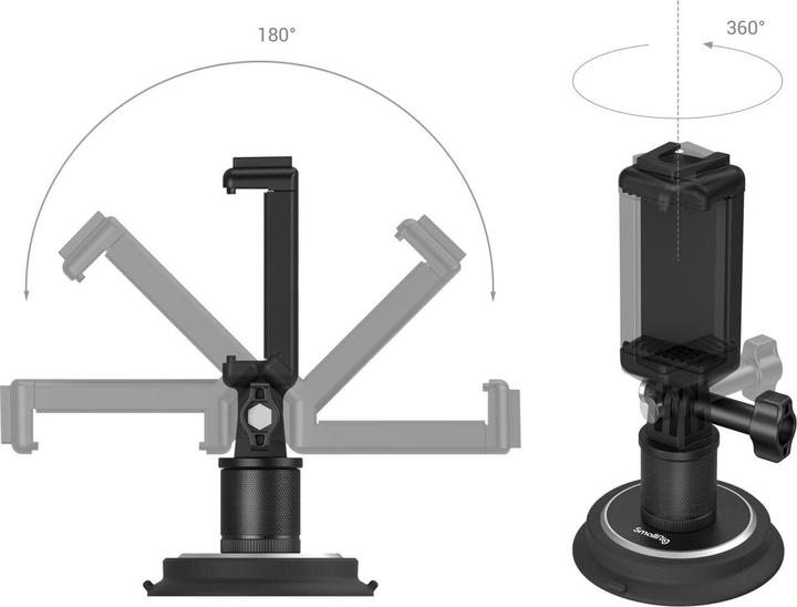Immagine prodotto SmallRig Supporto a ventosa per action camera, tipo accessorio