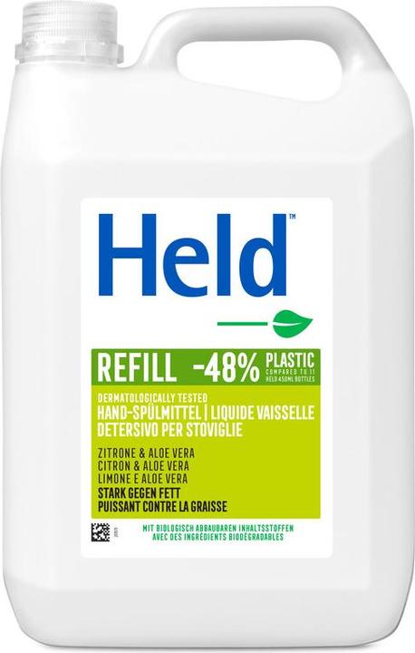 Produktbild Held Geschirrspülmittel Zitrone und Aloe Vera (Flüssig)