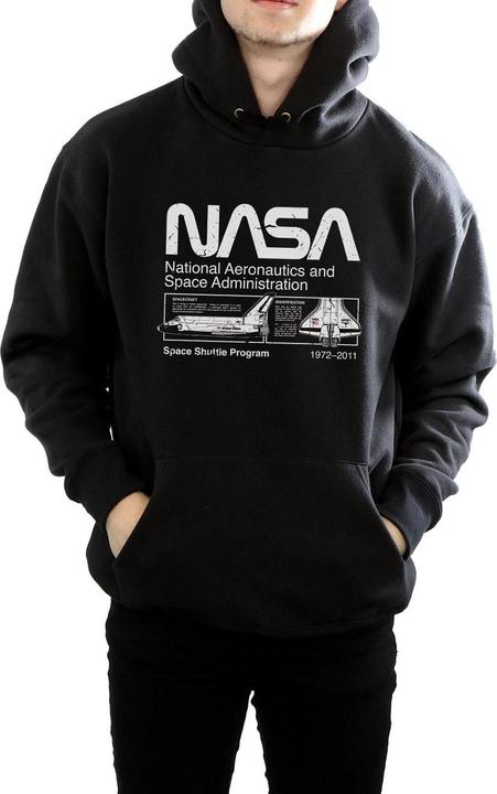 Image du produit Nasa Sweat à capuche pour hommes - Navette spatiale (XXL)