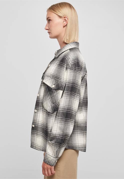 Produktbild Urban Classics Langarmhemd Oversized Check - 108403 (M)