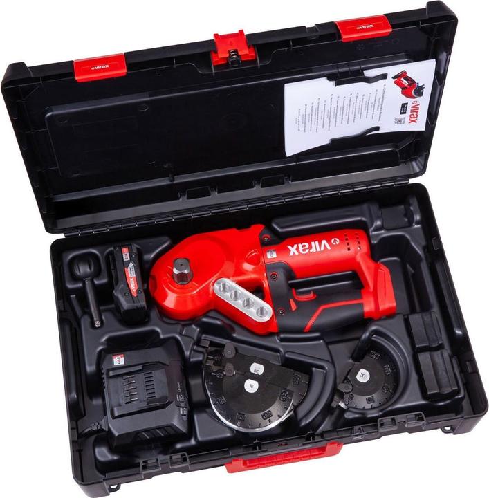 Produktbild Virax MINISTEM BIEGER 18V 16-20-26MM KOMPAKTES und LEICHTES 18V Biegegerät 4,9 kg / 1x 2,0 Ah Akku +