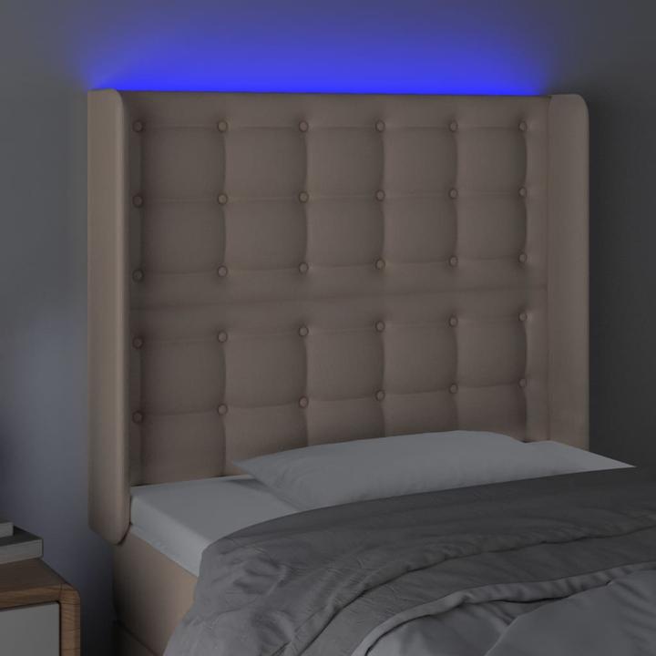 Actual product image vidaXL LED Kopfteil (83 x 16 x 128 cm)
