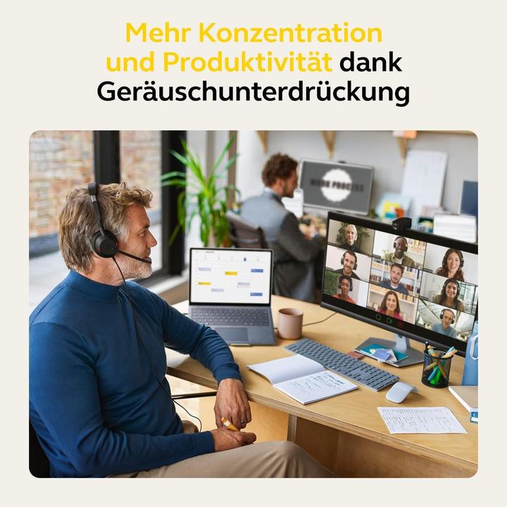 Productafbeelding Jabra Evolve2 50 USB-C UC Mono (Bedraad, USB-C, Microsoft Teams, Zoom)