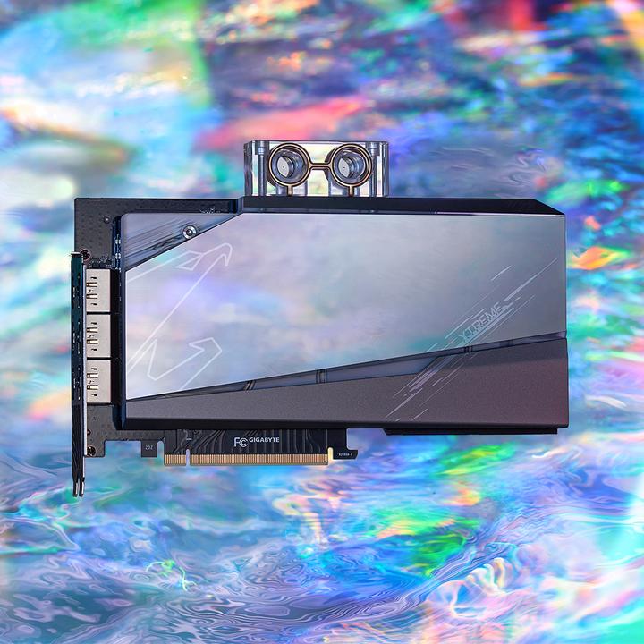 Produktbild Gigabyte Aorus GeForce RTX 3080 Xtreme Waterforce WB 10G (10 GB)