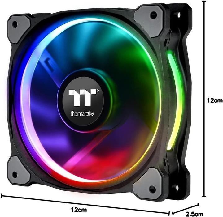 Thermaltake Riing Plus 12 RGB (120 mm, 3x)