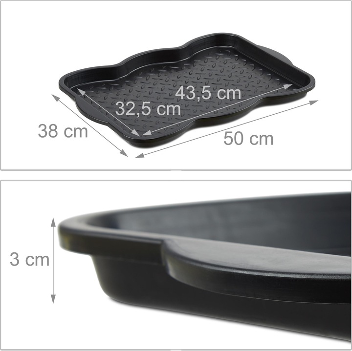 Immagine prodotto Relaxdays Poggiascarpe, cm (38 x 50 x 3 cm)