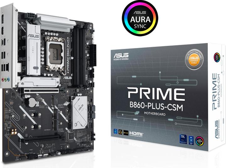 Produktbild ASUS PRIME B860-PLUS-CSM (LGA 1851, Intel B860, ATX)