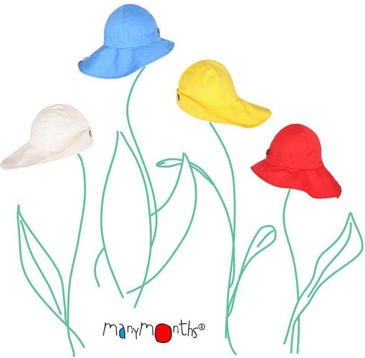 Produktbild ManyMonths Summer Hat Eco Hanf - Natural Ladybug