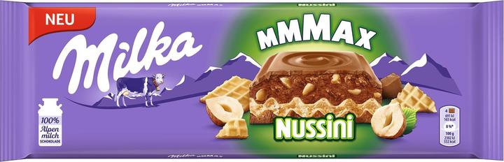 Image du produit Milka Tablette de chocolat Mmmax Nussini 270 g (300 g)