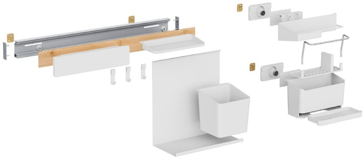 Produktbild tesa Küchenorganizer Kombi-Set XL