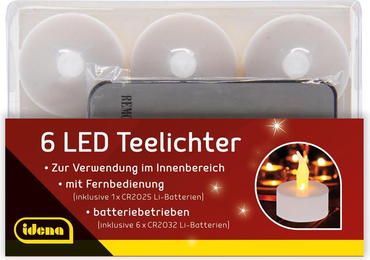 Produktbild Idena LED Teelichter (6 x)