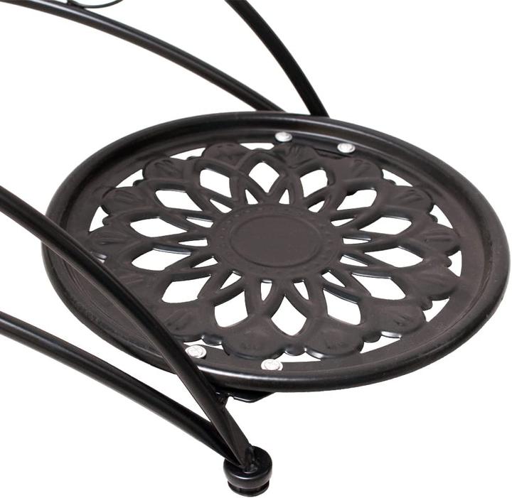 Actual product image Cre Cra Flower Stand Black