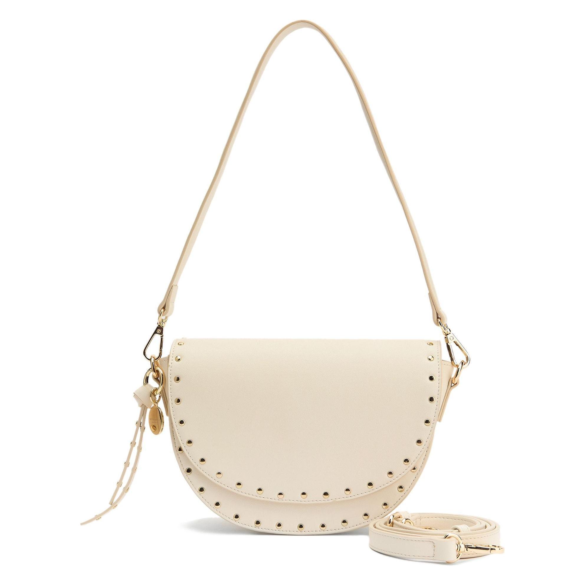 Seidenfelt, Damen, Handtasche, Senja Schultertasche 44 Cm, Beige