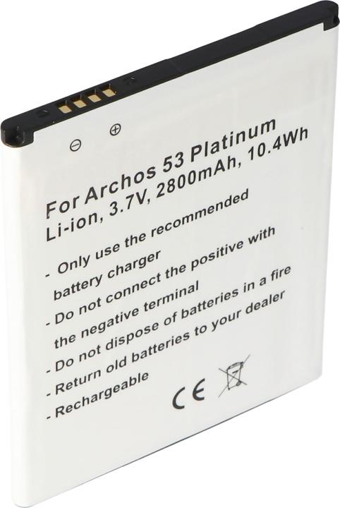 Actual product image AccuCell Akku für den Archos 53 Platinum Akku AC53PL