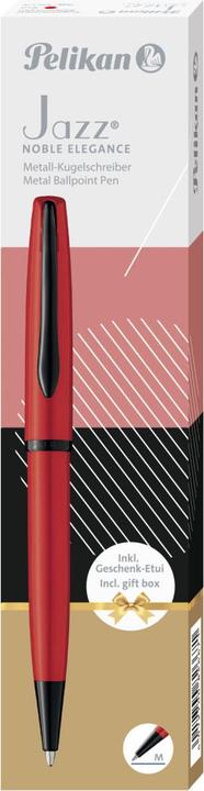 Actual product image Pelikan Biros biros Jazz® Noble Elegance K36, 1 pc in gift box, Red (Black, Red, 1x)