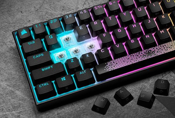 Actual product image Corsair K65 RGB Mini (CH, Cable)