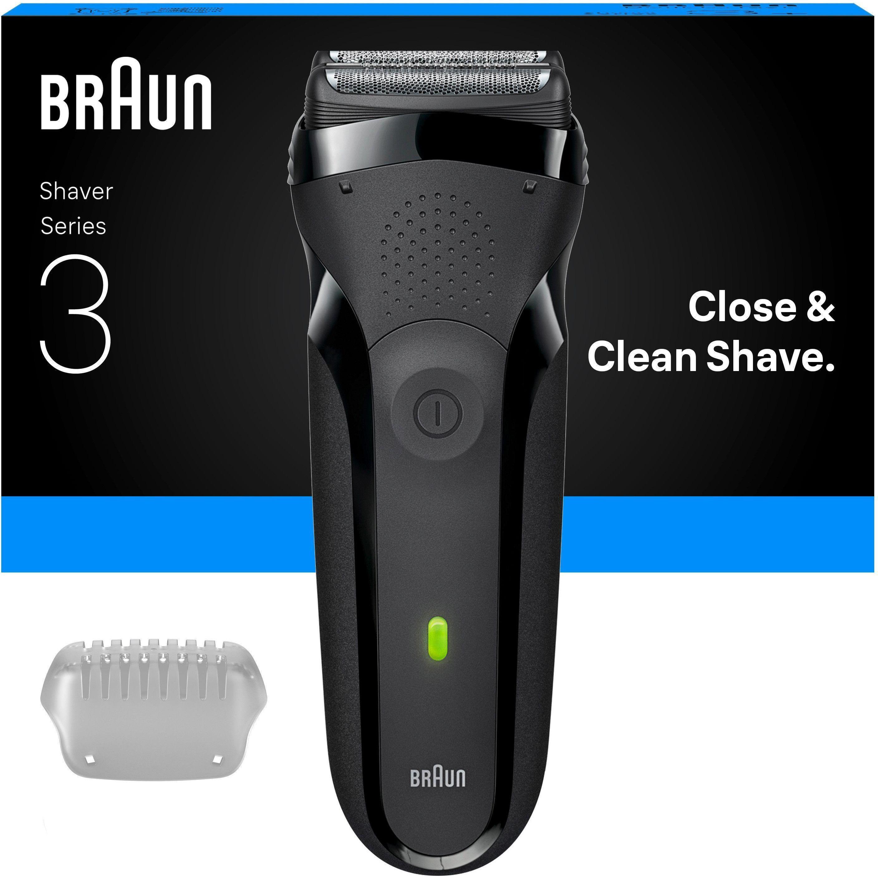 Braun Nero Rasoio Elettrico, Series 3