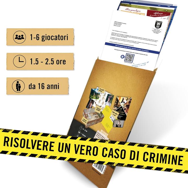 Image du produit Hidden Games Morte di un Re (IT) - Jeu d'investigation (Italien)