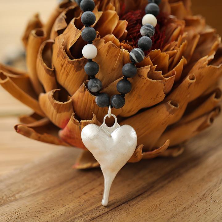 Actual product image Andreani Necklace (Jasper)