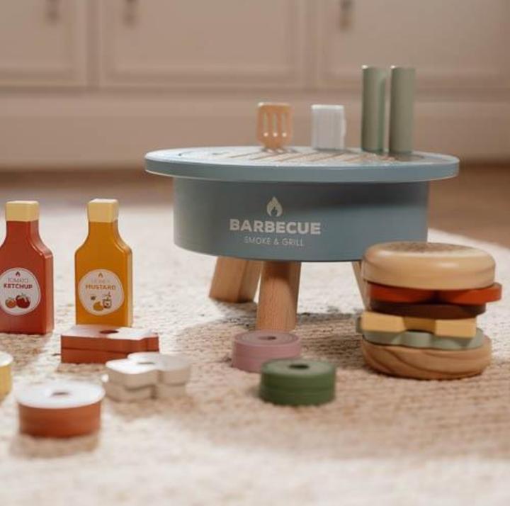 Produktbild Little Dutch BBQ-Set aus Holz