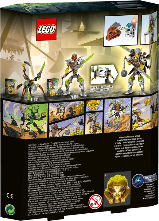 Actual product image LEGO Bionicle Pohatu Uniter of Stone (71306)
